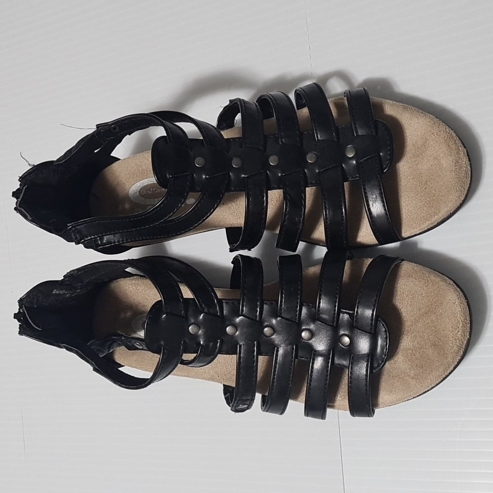 SIZE 7 Denver Hayes Leather Sandals